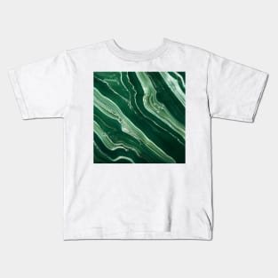 Deepest Emerald Green Kids T-Shirt